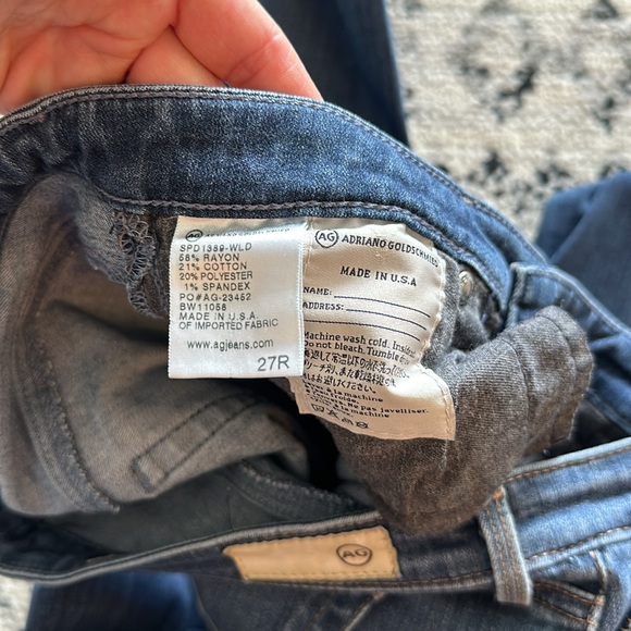 Adriano Goldschmied The Legging Ankle "Super Skinny Ankle" Jeans Size 27R - Picture 9 of 14